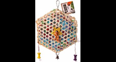 Back Zoo Nature Woven Hexagon