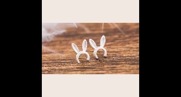 Konijnenoren - zilver 925"