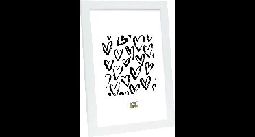 Deknudt Frames Fotolijst - Wit - S41VH1 - Voor foto: 18x24 cm