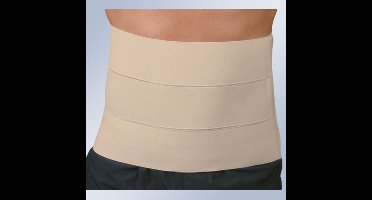 Orliman buikband 3 banden Beige maat M