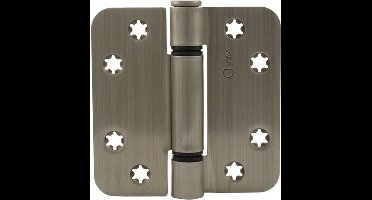 Ivana Veiligheidsscharnier - Top 140 - 89x89mm - RVS - 3-Knoops - Los Gestort - Voordeelverpakking - Per 50st