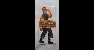 the unemployed philosophers guild rosie the riveter quotable notes bedankt wenskaart - verjaardagskaart- ansichtkaart – felicitatiekaart  met Envelop