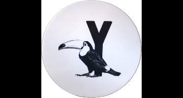 Letterbord Y met Toekan