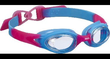 BECO kinder zwembril Accra - blauw/roze - 4+
