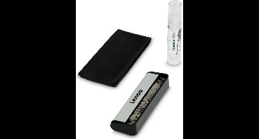 Lenco LP Schoonmaakset - Koolstofvezel Platenborstel - Vinyl Reinigingsvloeistof en doekje - TTA-3IN1