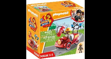 PLAYMOBIL Duck on Call Mini-brandweerwagen - 70828