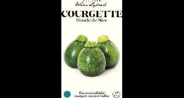 Courgette Ronde de Nice - Voortreffelijke Courgette om te Vullen - Zaaigoed Wim Lybaert