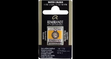 Rembrandt water colour napje Azo Yellow Medium (247)
