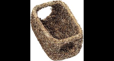 Flamingo Roll a Nest voor konijnen en knaagdieren - Bruin - 26 x 18 x 14 cm