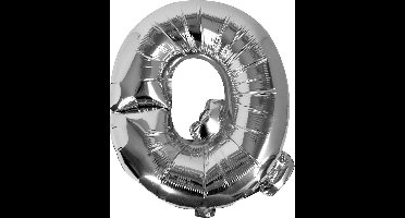 Ginger Ray Pick & Mix - Folieballon letter Q - zilver
