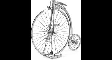 Metal Earth Modelbouw 3D Fiets van vroeger - Metaal