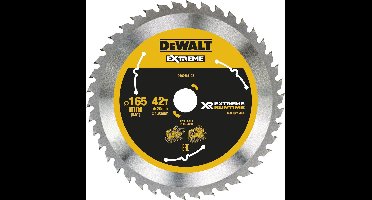 Black & Decker De walt cirkelzaagbladen 165mm 20mm 42t csb (Prijs per stuk)