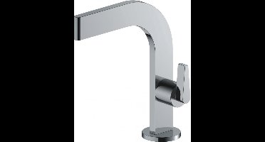 Sanifun Sigwald Fonteinkraan – Messing Chroom – Keramisch Binnenwerk – Luxe Hoekig Design