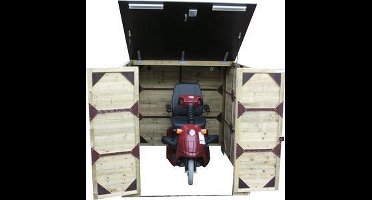 Lutra Scootmobielberging 150 x 193 x 153cm