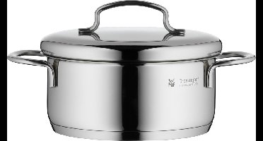 WMF Mini - Kookpan Laag - Ø14 cm - RVS - Compact - Geschikt voor alle warmtebronnen