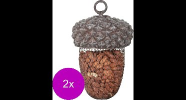 Best For Birds Voederhanger Eikel - Voersilo - 2 x 0.243 g Bruin  stuks