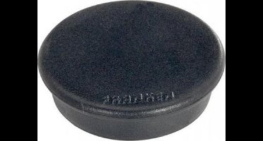 Franken - whiteboard magneten - 13mm rond - zwart- doos à 10 stuks.