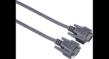 Hama - VGA (D-Sub) naar VGA (D-Sub) female - 3 m - Wit