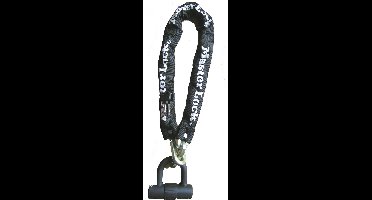 Hardened steel chain with square links 90cm x Ø 10mm - mini U bar Mini