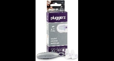 Pluggerz earplugs music - Oordoppen voor muziekliefhebbers - Veilig genieten van muziek
