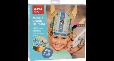 Apli Kids mozaïek schuimrubber, viking helm