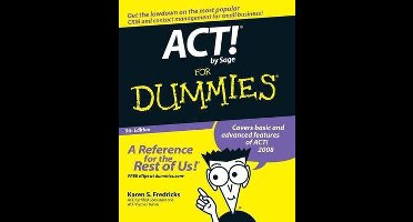 ACT! by Sage For Dummies