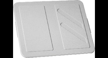 Allibert deksel Crownest grijs 17L / 30L