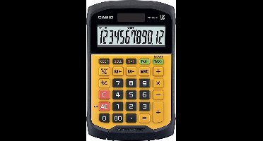 Casio WM-320MT Pocket Rekenmachine met display Zwart, Geel calculator