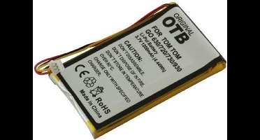 Accu voor TomTom Go 720 1200mAh Li-Polymer