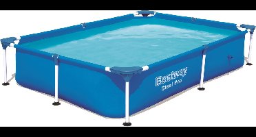 Bestway - Steel Pro Opzetzwembad - 221 x 150 x 43 cm