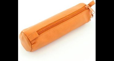 Alassio pennenetui - leer - oranje - JU-43141