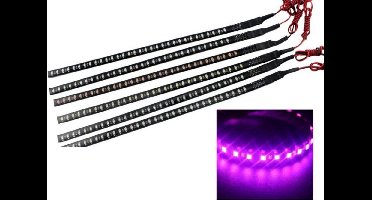 LED strip - EFFECT - 30 cm - Roze - 12v - knight rider
