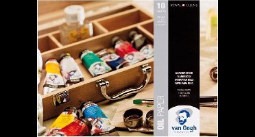 Van Gogh olieverf papier - wit - FSC mix