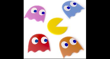 Balvi set van 5 onderzetters Pac-Man