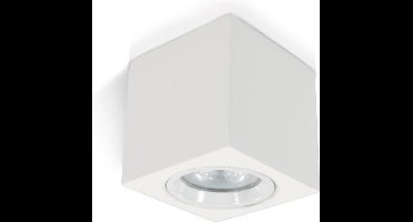 V-TAC VT-716SQ LED-spot - Opbouwbevestigingen - GU10 - IP20 - Wit