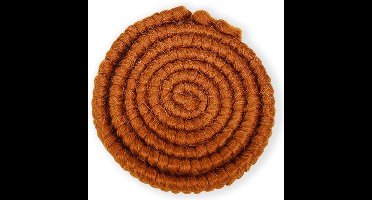 Superstar Wolcrêpe - Kleur Kastanjebruin - 100 cm