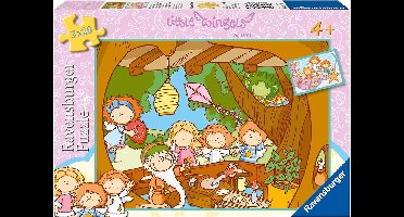 Legpuzzels - 2 van 20 stukjes - In Het Boomhuis - Ravensburger Puzzel