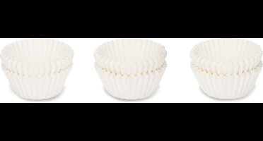 Patisse Pralinevormpjes 2,5 Cm Papier Wit 150 Stuks