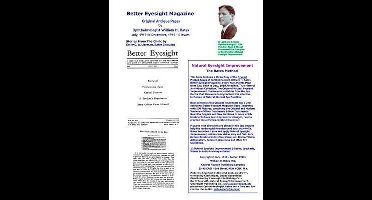 Better Eyesight Magazine - Original Antique Pages by Ophthalmologist William H. Bates - July, 1919 to December, 1919 - 6 Issues