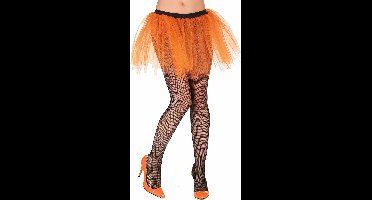 Vegaoo - Fluo oranje rok voor volwassenen - Oranje - One Size