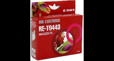 FLWR T0443 magenta - Geschikt voor Epson