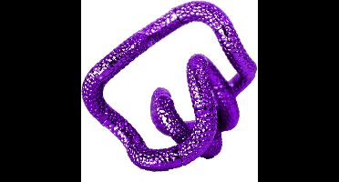 Tangle - Totally Textured Metallic Junior - paars - The Original Fidget