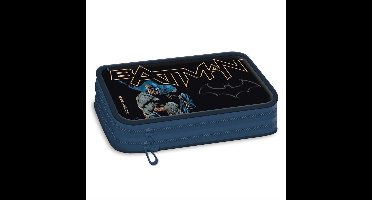 Batman - Etui - 2 vakken - 19 cm - Blauw