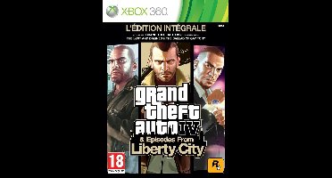 Grand Theft Auto, The Complete Edition (French) Xbox 360 (GTA 4 + Episodes from Liberty City)