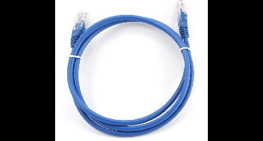 CablExpert PP12-1M/B - Netwerkkabel, UTP Cat5E, blauw
