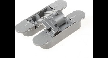 BSW Onzichtbaar scharnier, 3D, type Hide 130-60, afmeting 130x30mm, kleur F1