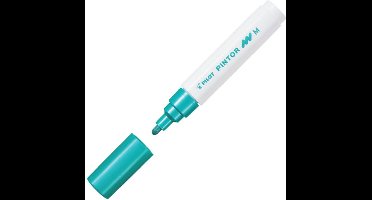 Pilot Pintor Metallic Groene Verfstift - Medium marker met 1,4mm schrijfbreedte - Inkt op waterbasis - Dekt op elk oppervlak, zelfs de donkerste - Teken, kleur, versier, markeer, schrijf, kalligrafeer…