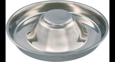 Topmast Honden Voederbak Puppytrog - Voer Ring Hondenfokker - RVS - Doorsnee 38 cm