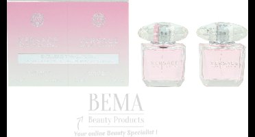 Versace Bright Crystal Eau de Toilette Spray 2x30ml