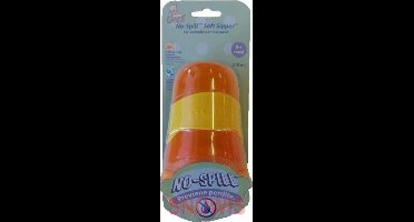 Nuby antilek beker 210ml oranje